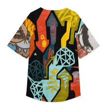 Lade das Bild in den Galerie-Viewer, Multi-Image-Design Herren / Männer TSYX Baseballshirt mit kurzen Ärmeln und Knopfleiste mit Foto Design Motiv Text selbst gestalten und bedrucken (Simple Design)