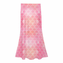 Lade das Bild in den Galerie-Viewer, Einzelbild-Design Damen / Frauen Langer Rock mit hoher Taille GM mit Foto Design Motiv Text selbst gestalten und bedrucken (Simple Design)