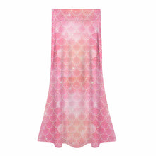 Lade das Bild in den Galerie-Viewer, Einzelbild-Design Damen / Frauen Langer Rock mit hoher Taille GM mit Foto Design Motiv Text selbst gestalten und bedrucken (Simple Design)