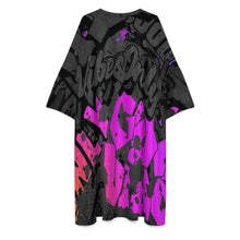 Lade das Bild in den Galerie-Viewer, Einzelbilddruck Damen / Frauen TXLD429 Unregelmäßiger Kurzarmrock TQ mit Fotos Muster Text Logo selbst gestalten und bedrucken