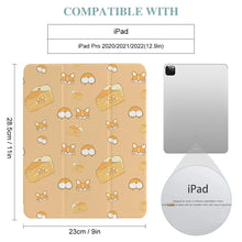 Lade das Bild in den Galerie-Viewer, Tablet-Hülle Schutzhülle mit eingebautem Pencil Halter für iPad Pro (12,9 Zoll) mit Foto Design Motiv Text selbst gestalten und bedrucken