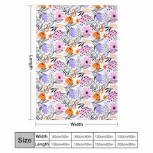 Lade das Bild in den Galerie-Viewer, Tagesdecke Kuscheldecke Wohndecke Flanell Sofadecke Home Living für Zuhause und unterwegs mit Foto Design Motiv Text selbst gestalten und bedrucken (Vertikale Version)