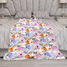 Lade das Bild in den Galerie-Viewer, Tagesdecke Kuscheldecke Wohndecke Flanell Sofadecke Home Living für Zuhause und unterwegs mit Foto Design Motiv Text selbst gestalten und bedrucken (Vertikale Version)
