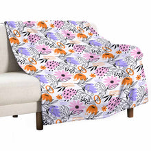 Lade das Bild in den Galerie-Viewer, Tagesdecke Kuscheldecke Wohndecke Flanell Sofadecke Home Living für Zuhause und unterwegs mit Foto Design Motiv Text selbst gestalten und bedrucken (Vertikale Version)