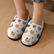 Lade das Bild in den Galerie-Viewer, Teil Druck Kinder Jungen / Mädchen Winter Pantoffel Hausschuhe Slipper mit Foto Design Motiv Text selbst gestalten und bedrucken