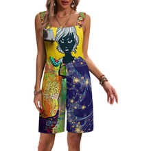 Lade das Bild in den Galerie-Viewer, Multi-Image-Design Damen / Frauen Damen / Frauen Hosenträger Jumpsuit Shorts ULR mit Foto Design Motiv Text selbst gestalten und bedrucken (Simple Design)