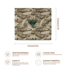 Lade das Bild in den Galerie-Viewer, Unisex Damen Herren Geldbörse Leder im Querformat mit Foto Design Motiv Text selbst gestalten und bedrucken