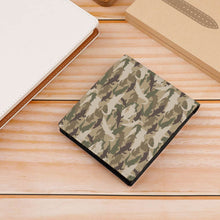 Lade das Bild in den Galerie-Viewer, Unisex Damen Herren Geldbörse Leder im Querformat mit Foto Design Motiv Text selbst gestalten und bedrucken