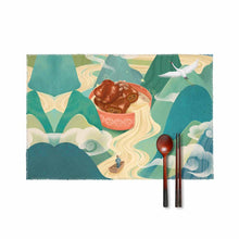 Lade das Bild in den Galerie-Viewer, Waschbare Platzset Tischset Tischmatte 6er-Pack abwischbar wasserdicht Anti-Rutsch mit Foto Design Motiv Text selbst gestalten und bedrucken