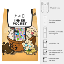 Lade das Bild in den Galerie-Viewer, Multi-Image-Druck Zusammenklappbare Einkaufstasche / Faltbare Einkaufstasche XB0601017 mit Foto selbst gestalten und bedrucken