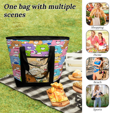 Lade das Bild in den Galerie-Viewer, Multi-Image-Druck Isolierte Einkaufstasche mit großem Fassungsvermögen XB0601064 mit Foto selbst gestalten und bedrucken