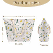 Lade das Bild in den Galerie-Viewer, Einzelbild-Design Hanfseil Tragetasche mit großem Fassungsvermögen XB0601066 mit Foto selbst gestalten und bedrucken