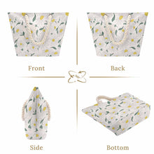 Lade das Bild in den Galerie-Viewer, Einzelbild-Design Hanfseil Tragetasche mit großem Fassungsvermögen XB0601066 mit Foto selbst gestalten und bedrucken