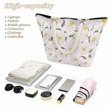 Lade das Bild in den Galerie-Viewer, Einzelbild-Design Hanfseil Tragetasche mit großem Fassungsvermögen XB0601066 mit Foto selbst gestalten und bedrucken