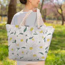 Lade das Bild in den Galerie-Viewer, Einzelbild-Design Hanfseil Tragetasche mit großem Fassungsvermögen XB0601066 mit Foto selbst gestalten und bedrucken