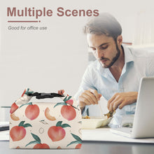 Lade das Bild in den Galerie-Viewer, Tragbare Faltbare Isoliertasche Lunchtasche Picknickkorb Picknicktasche Lunch-Bento-Tasche mit Foto Design Motiv Text selbst gestalten und bedrucken