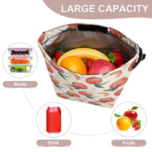 Lade das Bild in den Galerie-Viewer, Tragbare Faltbare Isoliertasche Lunchtasche Picknickkorb Picknicktasche Lunch-Bento-Tasche mit Foto Design Motiv Text selbst gestalten und bedrucken