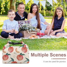 Lade das Bild in den Galerie-Viewer, Tragbare Faltbare Isoliertasche Lunchtasche Picknickkorb Picknicktasche Lunch-Bento-Tasche mit Foto Design Motiv Text selbst gestalten und bedrucken
