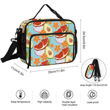 Lade das Bild in den Galerie-Viewer, Lunchtasche Thermotasche Kühltasche 30x24.5x11cm mit Foto Design Motiv Text selbst gestalten und bedrucken