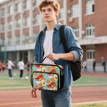 Lade das Bild in den Galerie-Viewer, Lunchtasche Thermotasche Kühltasche 30x24.5x11cm mit Foto Design Motiv Text selbst gestalten und bedrucken