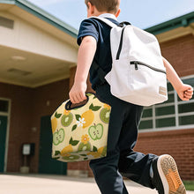 Lade das Bild in den Galerie-Viewer, Einzelbilddruck Tragbare Lunchtasche mit Fotos Muster Text Logo selbst gestalten und bedrucken