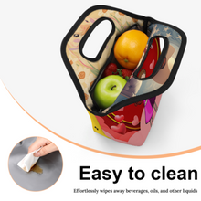 Lade das Bild in den Galerie-Viewer, Multi-Image-Druck Tragbare Lunchtasche mit Fotos Muster Text Logo selbst gestalten und bedrucken