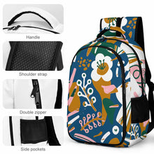 Lade das Bild in den Galerie-Viewer, Einzelbild-Design Taschen Rucksack Schultasche Schulrucksack mit Fotos Muster Text Logo selbst gestalten und bedrucken