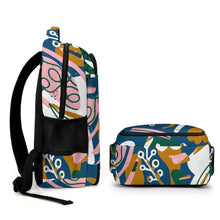 Lade das Bild in den Galerie-Viewer, Einzelbild-Design Taschen Rucksack Schultasche Schulrucksack mit Fotos Muster Text Logo selbst gestalten und bedrucken