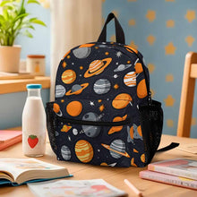 Lade das Bild in den Galerie-Viewer, Einzelbild-Design 13 Zoll Volldruck Kinderschultasche Schulrucksack mit Fotos Muster Text Logo selbst gestalten und bedrucken