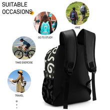 Lade das Bild in den Galerie-Viewer, Lässiger Taschen Rucksack Schultasche Schulrucksack XB0604193 mit Fotos Muster Text Logo selbst gestalten und bedrucken