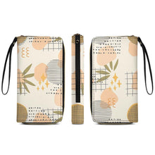 Lade das Bild in den Galerie-Viewer, Lange Vertikale Geldbörse / Vertikale Brieftasche / Leder Portemonnaie vertikal (mit Kordel) (auf beiden Seiten das gleiche Bild) mit Foto selbst gestalten und bedrucken