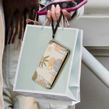 Lade das Bild in den Galerie-Viewer, Lange Vertikale Geldbörse / Vertikale Brieftasche / Leder Portemonnaie vertikal (mit Kordel) (auf beiden Seiten das gleiche Bild) mit Foto selbst gestalten und bedrucken