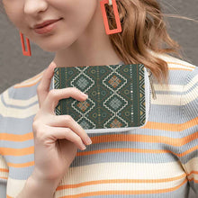 Lade das Bild in den Galerie-Viewer, Einzelbild-Design Geldbörsen / Geldbeutel Kartentasche aus Leder mit Foto selbst gestalten und bedrucken