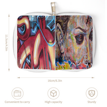 Lade das Bild in den Galerie-Viewer, Multi-Image-Design Geldbörsen / Geldbeutel Kartentasche aus Leder mit Foto selbst gestalten und bedrucken