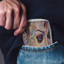 Lade das Bild in den Galerie-Viewer, Multi-Image-Design Geldbörsen / Geldbeutel Kartentasche aus Leder mit Foto selbst gestalten und bedrucken