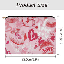 Lade das Bild in den Galerie-Viewer, Kulturbeutel / Kosmetiktasche / Reisekosmetiktasche / Schminktasche Waschbeutel XB0609039 mit Fotos Muster Text Logo selbst gestalten und bedrucken