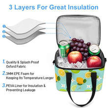 Lade das Bild in den Galerie-Viewer, Lunchtasche Tragbarer Eisisolierbeutel mit Foto Design Motiv Text selbst gestalten und bedrucken