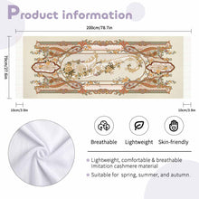 Lade das Bild in den Galerie-Viewer, Schal mit Fransen mit Foto Text selbst gestalten und bedrucken