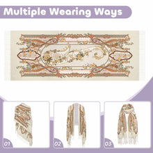 Lade das Bild in den Galerie-Viewer, Schal mit Fransen mit Foto Text selbst gestalten und bedrucken