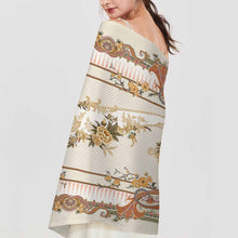 Lade das Bild in den Galerie-Viewer, Schal mit Fransen mit Foto Text selbst gestalten und bedrucken