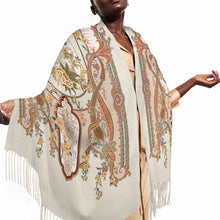 Lade das Bild in den Galerie-Viewer, Schal mit Fransen mit Foto Text selbst gestalten und bedrucken