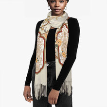 Lade das Bild in den Galerie-Viewer, Schal mit Fransen mit Foto Text selbst gestalten und bedrucken