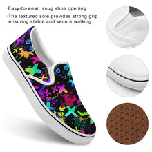 Lade das Bild in den Galerie-Viewer, Damen/Herren Canvas Schuhe Low niedrig geschnittene Segeltuchschuhe (linyabin) selbst gestalten und bedrucken