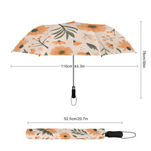 Lade das Bild in den Galerie-Viewer, Y08 2-fach faltbarer automatischer Golfschirm (innen schwarz geklebt/außen bedruckt) mit Fotos Muster Text Logo selbst gestalten und bedrucken