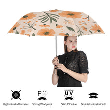 Lade das Bild in den Galerie-Viewer, Y08 2-fach faltbarer automatischer Golfschirm (innen schwarz geklebt/außen bedruckt) mit Fotos Muster Text Logo selbst gestalten und bedrucken