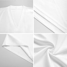 Lade das Bild in den Galerie-Viewer, Multi-Image-Druck Herren / Männer Morgenmantel Pyjama mit V-Ausschnitt und Schmetterlingsärmeln YKL01 mit Foto Design Motiv Text selbst gestalten und bedrucken