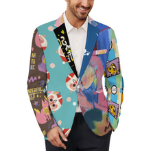 Lade das Bild in den Galerie-Viewer, Multi-Image-Druck Herren / Männer Freizeitanzug Casual Suit Z34W mit Fotos Muster Text Logo selbst gestalten und bedrucken