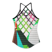 Lade das Bild in den Galerie-Viewer, Multi-Image-Design Damen / Frauen Tank Top TXLD Rückenausschnitt Hohlweste ZTJJ mit Foto Design Motiv Text selbst gestalten und bedrucken (Simple Design)