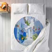 Lade das Bild in den Galerie-Viewer, Runde Decke personalisieren | XXL Fotodecke & Picknickdecke