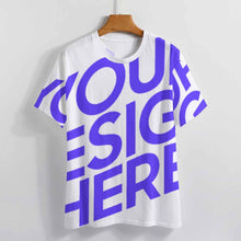 Lade das Bild in den Galerie-Viewer, Einzelbilddruck Damen / Herren T-Shirt mit Volldruck NT mit Foto Design Motiv Text selbst gestalten und bedrucken (Simple Design) (Sonderangebot)
